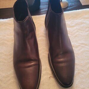 Mens all leather Chelsea boot